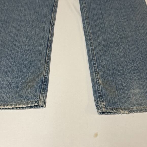 Vintage Levis 529 Jeans Mens 32x32 Blue Low Rise Straight Relaxed Baggy Distress - Picture 7 of 15